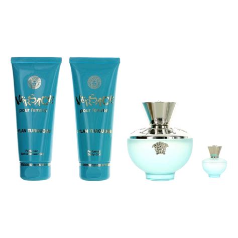 versace blue turquoise perfume|Versace dylan turquoise gift set.